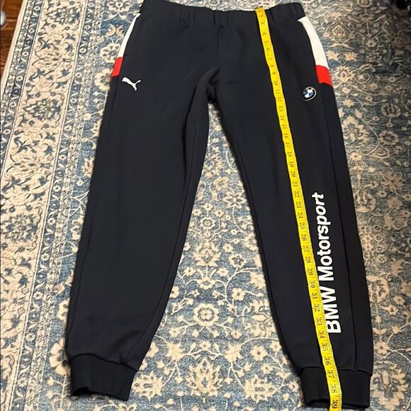 Puma BMW Motorsport Blue Athletic Hoodie Sweatpants 2 Two Piece Set - Picture 13 of 15